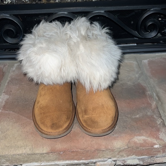 UGG Valentina Boot Chestnut 1012388  Crystal Studded Size 8 - Picture 4 of 14